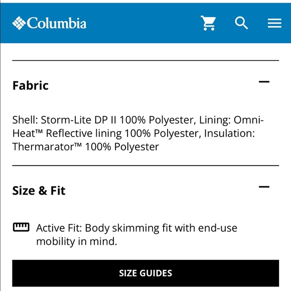 Columbia Puffer Jacket Parka Women's Powder Lite™ Mid Jacket XS Blue - Picture 11 of 11